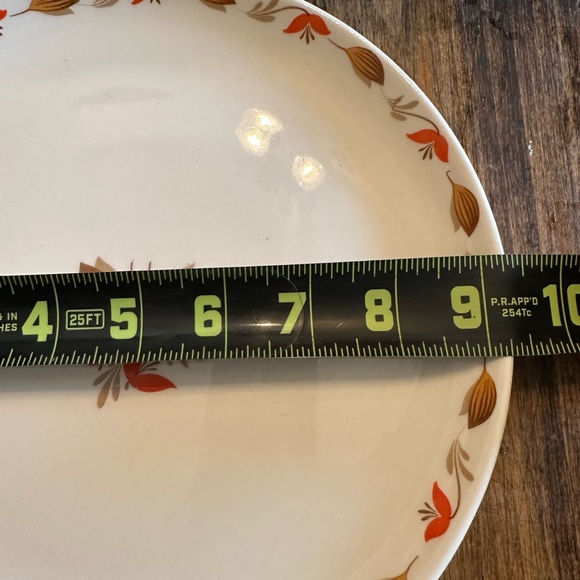 Vintage 1950s Ballerina China Luncheon Plates by Universal Pottery - Set of 3 - Picture 7 of 7